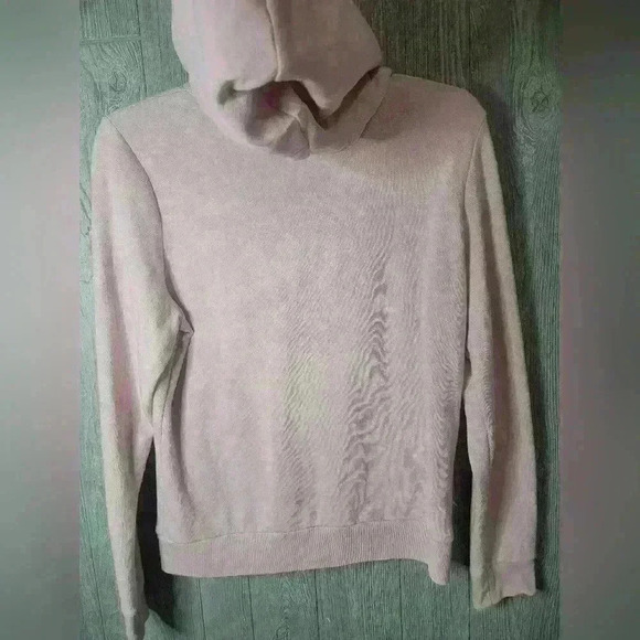 Victoria Secret Pink blush colored zipper hoodie size Large. - Picture 6 of 7